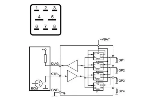 Control Unit, glow time MAHLE MHG 13)