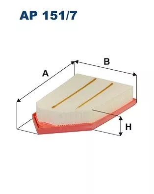 Air Filter FILTRON AP 151/7)