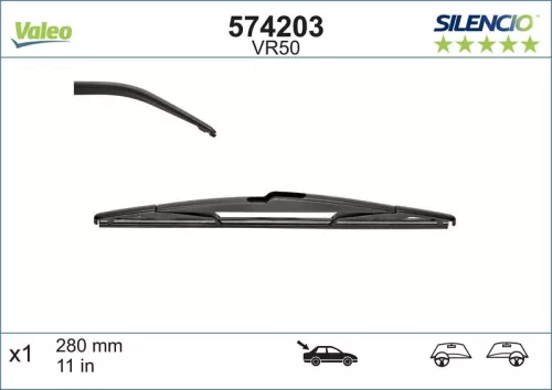 Wiper Blade VALEO 574203)