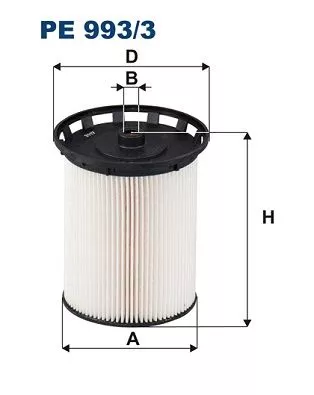 Brandstoffilter FILTRON PE 993/3)