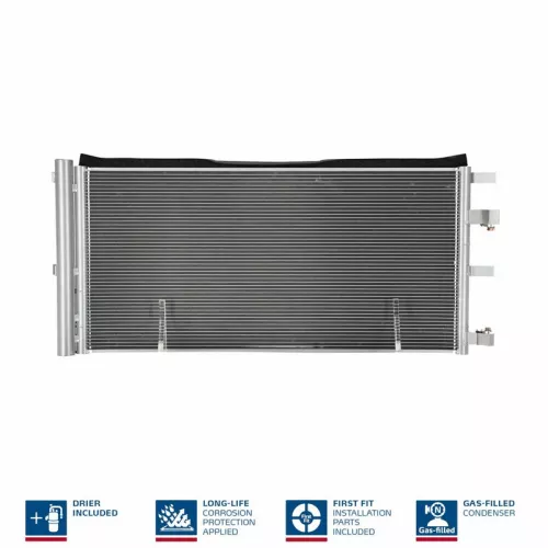 Condensor, airconditioning NISSENS 940829)