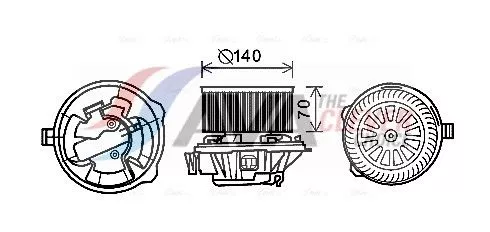 Binnenventilator AVA QUALITY COOLING CN8289)