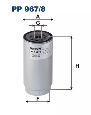 Fuel Filter FILTRON PP 967/8)
