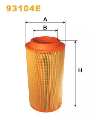Air Filter WIX FILTERS 93104E)