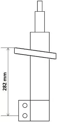 Shock Absorber KYB 3348085)