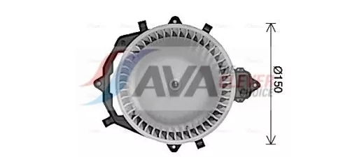 Binnenventilator AVA QUALITY COOLING CN8316)