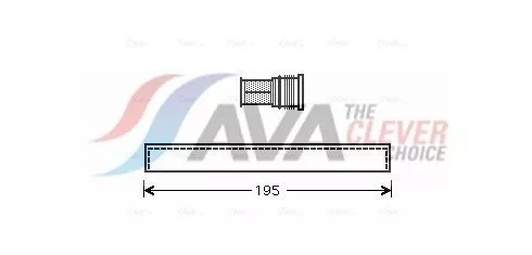 Wasdroger, airconditioning AVA QUALITY COOLING FTD344)
