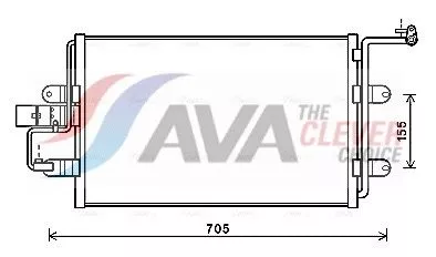 Condenser, air conditioning AVA QUALITY COOLING AI5130)