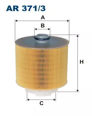 Luchtfilter FILTRON AR 371/3)