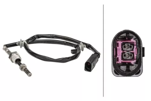 Sensor, uitlaatgastemperatuur HELLA 6PT 358 181-171)