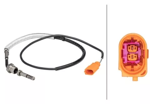 Sensor, uitlaatgastemperatuur HELLA 6PT 358 181-131)