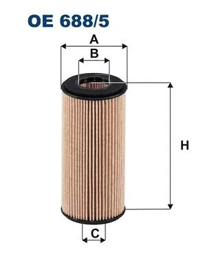Oil Filter FILTRON OE 688/5)