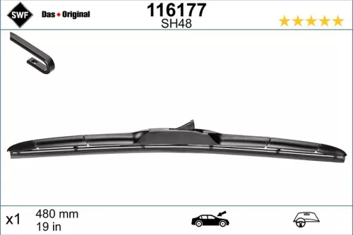 Wiper Blade SWF 116177)