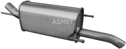 Achterdemper ASMET 05.277)