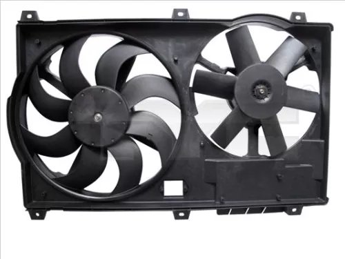 Ventilator, airconditioningcondensor TYC 805-0012)