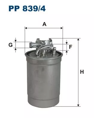 Fuel Filter FILTRON PP 839/4)