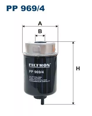 Fuel Filter FILTRON PP 969/4)