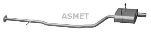 Achterdemper ASMET 12.019)