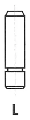 Klepgeleider FRECCIA G3572)
