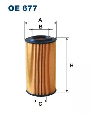 Oil Filter FILTRON OE 677)