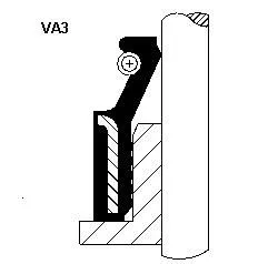 Afdichtring, ventielsteel CORTECO 49472861)