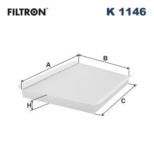 Filter, cabin air FILTRON K 1146)