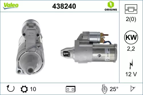 Starter VALEO 438240)
