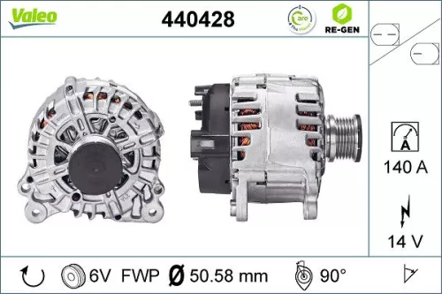 Alternator VALEO 440428)