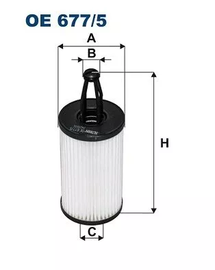 Oliefilter FILTRON OE 677/5)