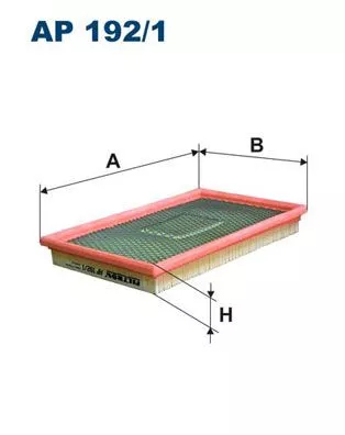 Air Filter FILTRON AP 192/1)