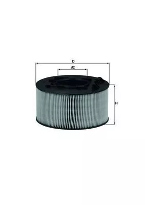 Air Filter KNECHT LX 759)