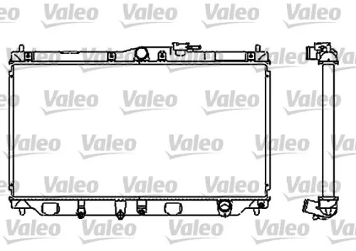 Radiator, engine cooling VALEO 732323)