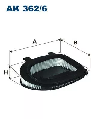 Luchtfilter FILTRON AK 362/6)