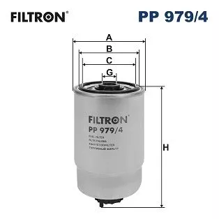 Fuel Filter FILTRON PP 979/4)
