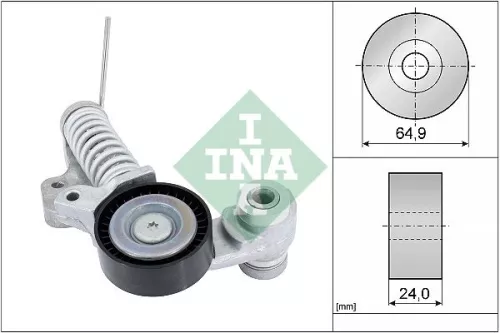 Riemspanner, V-geribbelde riem Schaeffler INA 534 0702 10)