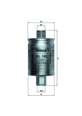 Fuel Filter KNECHT KL 182)