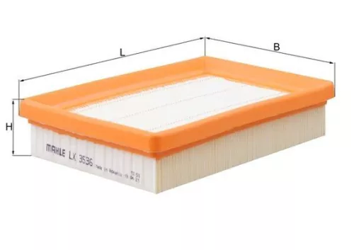 Luchtfilter KNECHT LX 3536)