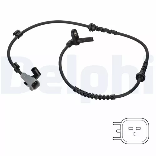 Sensor, wheel speed DELPHI SS20817)
