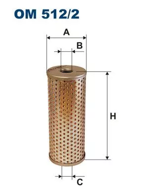 Hydraulic Filter, steering FILTRON OM 512/2)