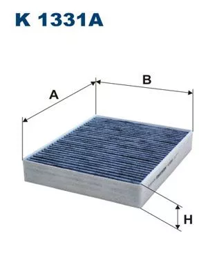 Filter, cabin air FILTRON K 1331A)