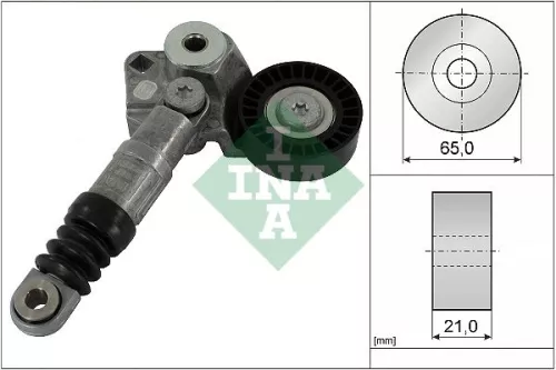 Riemspanner, V-geribbelde riem Schaeffler INA 534 0735 10)