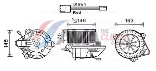 Binnenventilator AVA QUALITY COOLING CN8294)