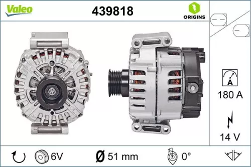 Alternator VALEO 439818)
