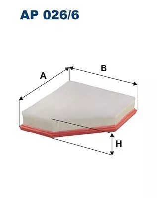 Air Filter FILTRON AP 026/6)