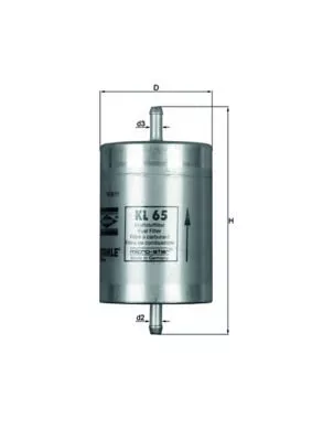 Fuel Filter KNECHT KL 65)