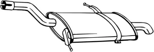 Achterdemper BOSAL 135-125)