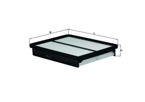 Luchtfilter KNECHT LX 2956)