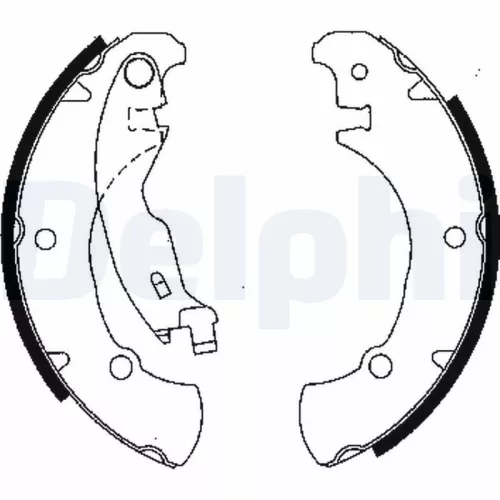 Brake Shoe Set DELPHI LS1840)