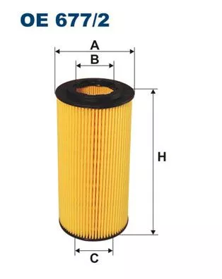 Oliefilter FILTRON OE 677/2)