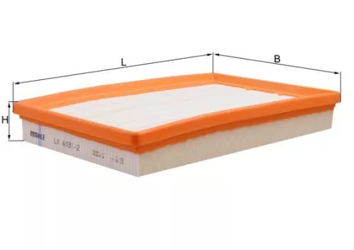 Luchtfilter KNECHT LX 4031/2)